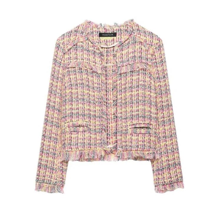 Tailored Blazer With Tassel Detailing — image 1