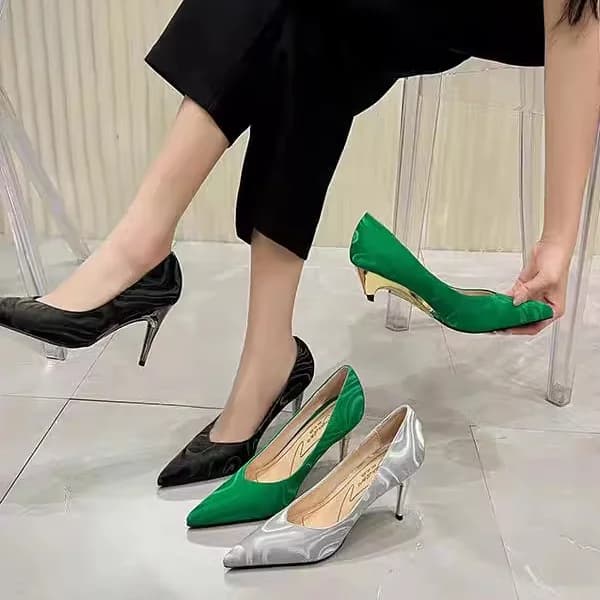 Women's Folding Thin High Heels — image 1